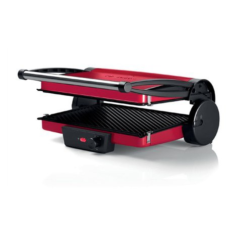 Bosch | TCG4104 | Grill | Contact | 2000 W | Red - 4